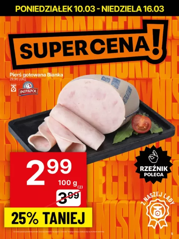 Delikatesy Centrum - gazetka promocyjna Gazetka  do niedzieli 16.03 - strona 5