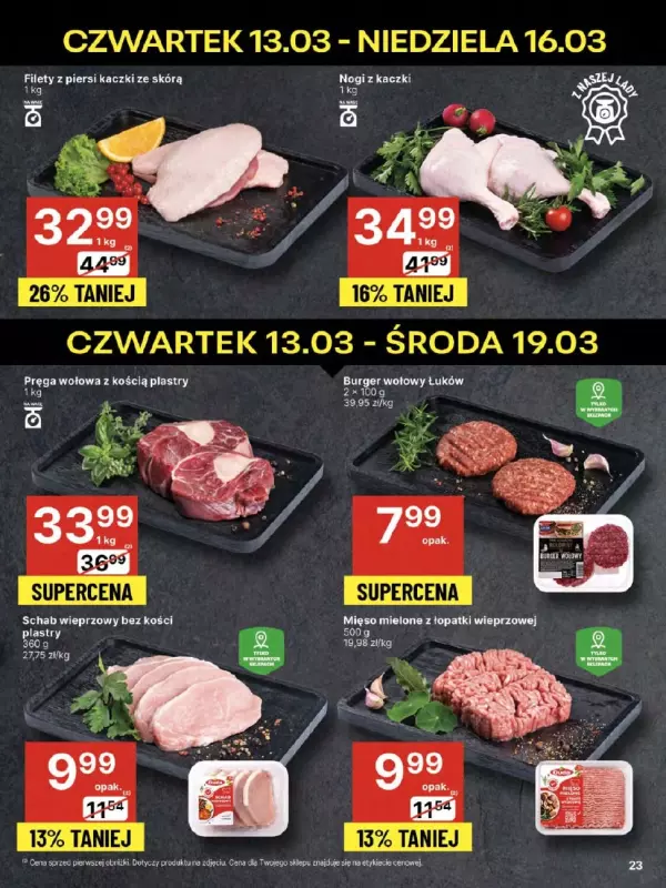 Delikatesy Centrum - gazetka promocyjna Gazetka od czwartku  do środy 19.03 - strona 23