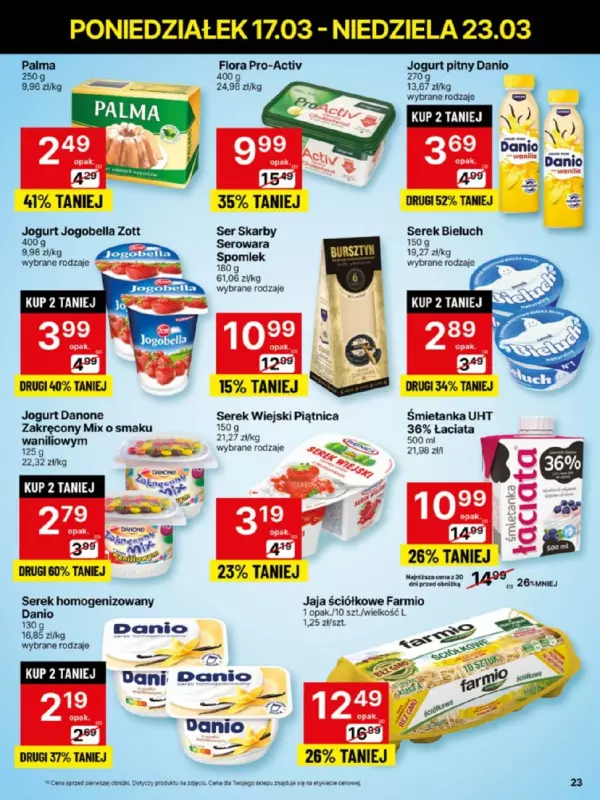 Delikatesy Centrum - gazetka promocyjna Gazetka  do niedzieli 23.03 - strona 23