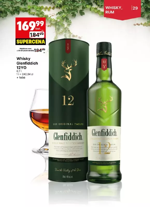 Delikatesy Centrum - gazetka promocyjna Gazetka alkoholowa  do niedzieli 27.04 - strona 29