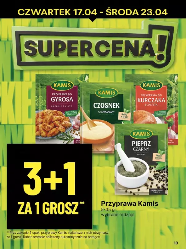 Delikatesy Centrum - gazetka promocyjna Gazetka od czwartku 17.04 do środy 23.04 - strona 10