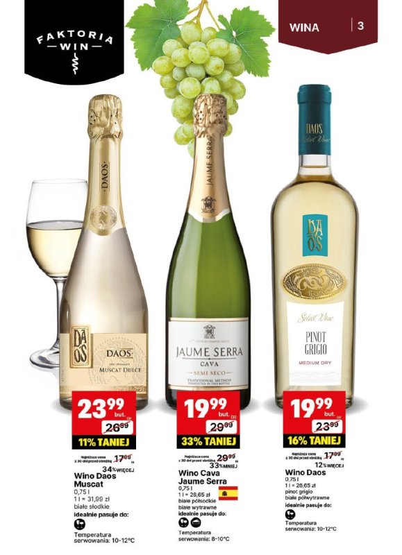 Delikatesy Centrum - gazetka promocyjna Gazetka alkoholowa  do niedzieli 11.05 - strona 3
