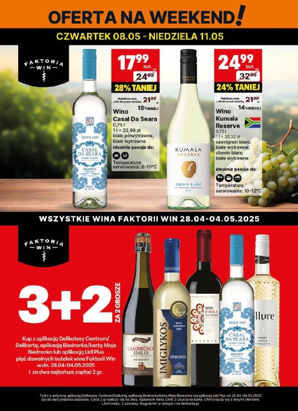 Delikatesy Centrum - gazetka promocyjna Gazetka alkoholowa  do niedzieli 11.05 - strona 2