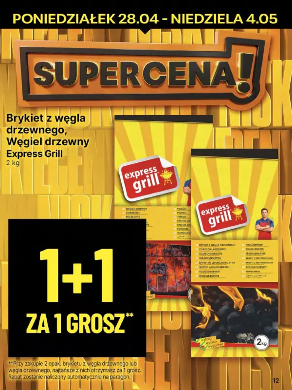 Delikatesy Centrum - gazetka promocyjna Gazetka  do środy 07.05 - strona 12