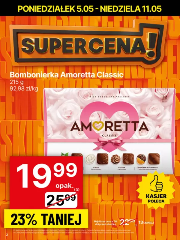 Delikatesy Centrum - gazetka promocyjna Gazetka  do niedzieli 11.05 - strona 2