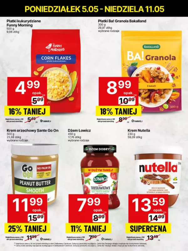 Delikatesy Centrum - gazetka promocyjna Gazetka  do niedzieli 11.05 - strona 25