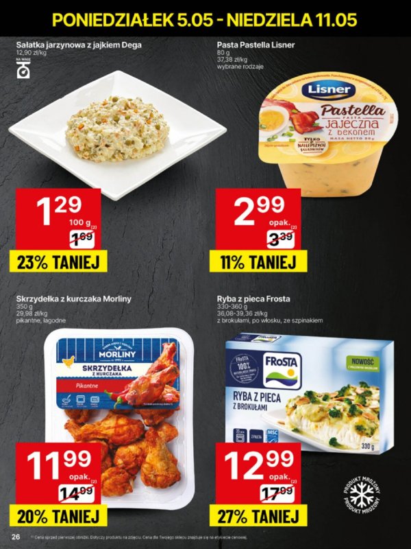 Delikatesy Centrum - gazetka promocyjna Gazetka  do niedzieli 11.05 - strona 26