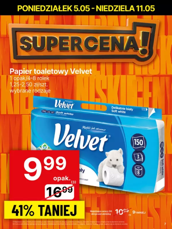 Delikatesy Centrum - gazetka promocyjna Gazetka  do niedzieli 11.05 - strona 7