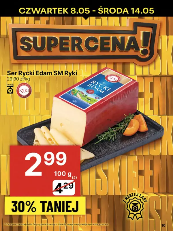 Delikatesy Centrum - gazetka promocyjna Gazetka  do środy 14.05 - strona 10