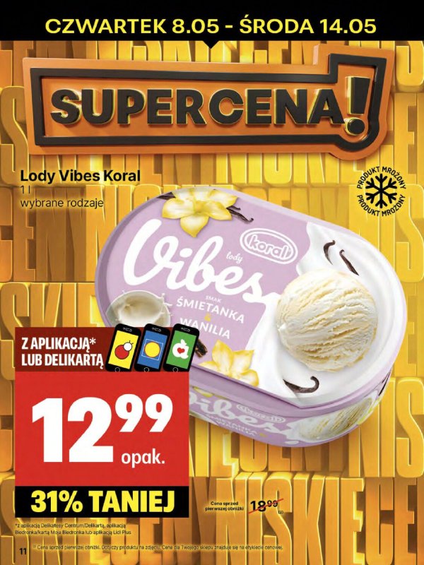 Delikatesy Centrum - gazetka promocyjna Gazetka  do środy 14.05 - strona 11