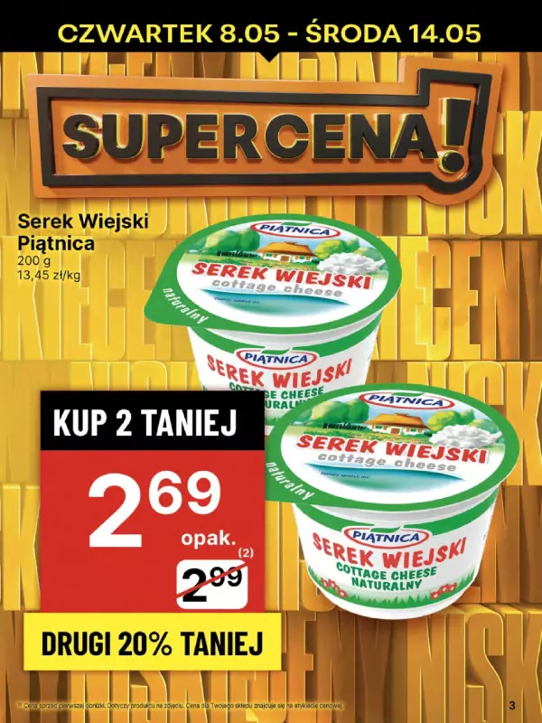 Delikatesy Centrum - gazetka promocyjna Gazetka   - strona 3