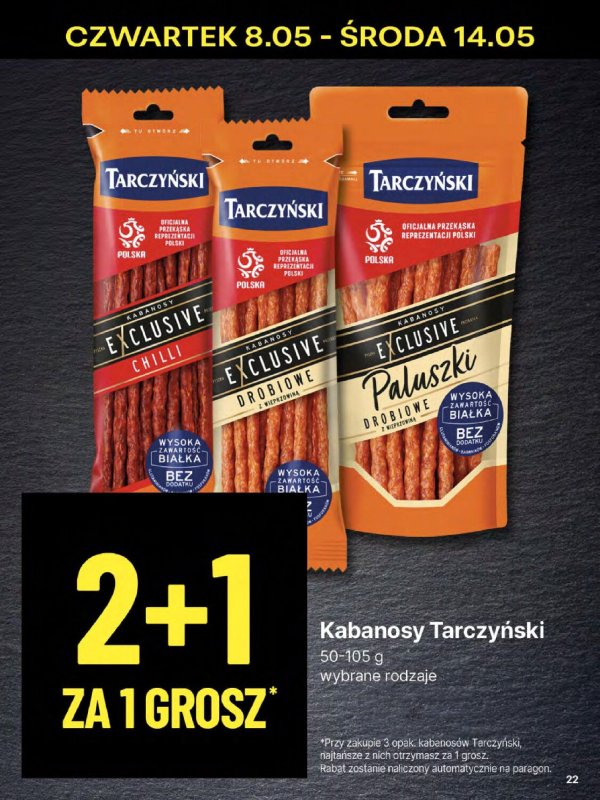 Delikatesy Centrum - gazetka promocyjna Gazetka  do środy 14.05 - strona 22