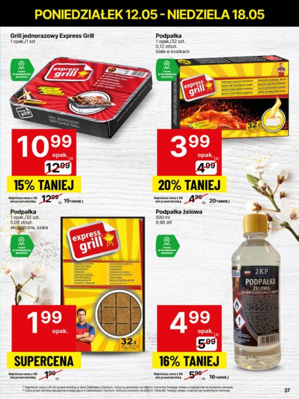 Delikatesy Centrum - gazetka promocyjna Gazetka  do niedzieli 18.05 - strona 37