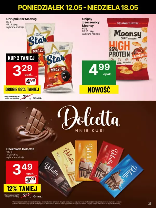 Delikatesy Centrum - gazetka promocyjna Gazetka  do niedzieli 18.05 - strona 29