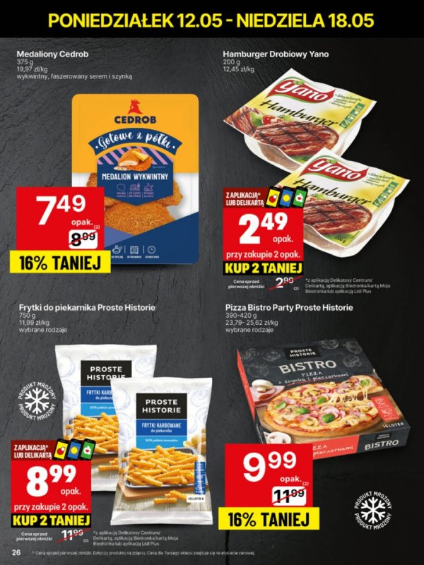 Delikatesy Centrum - gazetka promocyjna Gazetka  do niedzieli 18.05 - strona 26