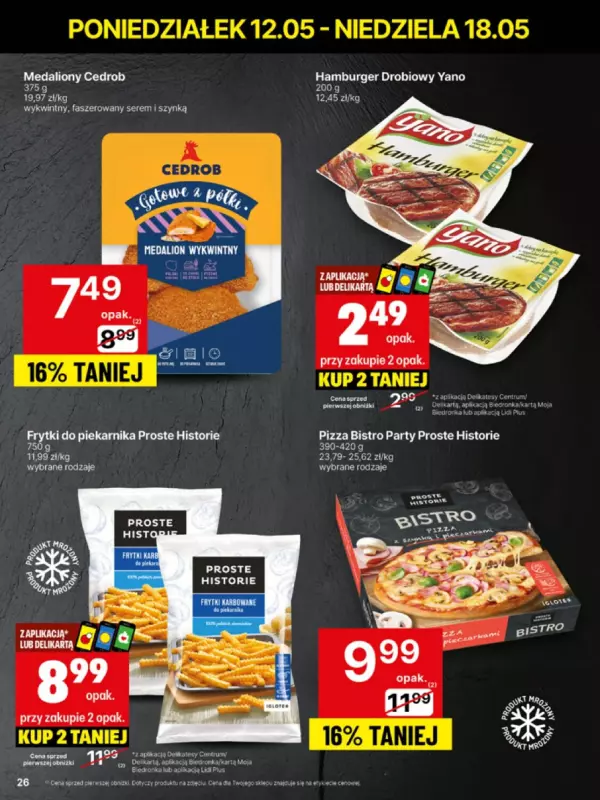 Delikatesy Centrum - gazetka promocyjna Gazetka  do niedzieli 18.05 - strona 26