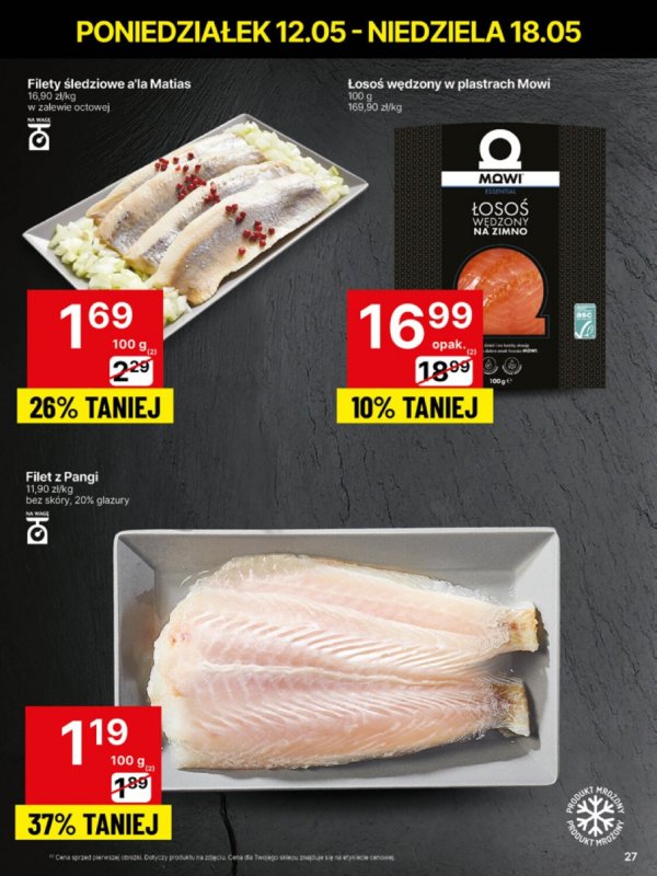 Delikatesy Centrum - gazetka promocyjna Gazetka  do niedzieli 18.05 - strona 27