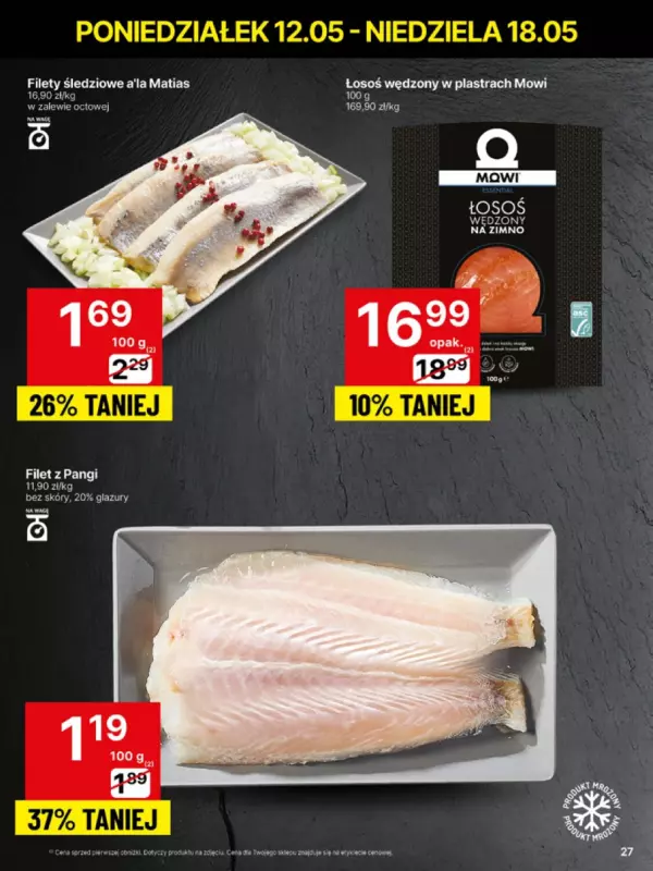 Delikatesy Centrum - gazetka promocyjna Gazetka  do niedzieli 18.05 - strona 27