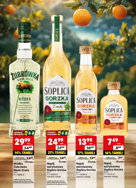 Delikatesy Centrum - gazetka promocyjna Gazetka alkoholowa  do niedzieli 25.05 - strona 10