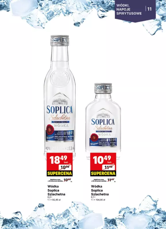 Delikatesy Centrum - gazetka promocyjna Gazetka alkoholowa  do niedzieli 25.05 - strona 11
