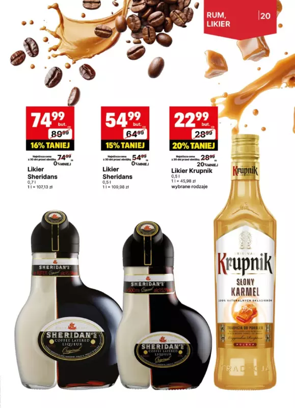 Delikatesy Centrum - gazetka promocyjna Gazetka alkoholowa  do niedzieli 25.05 - strona 20