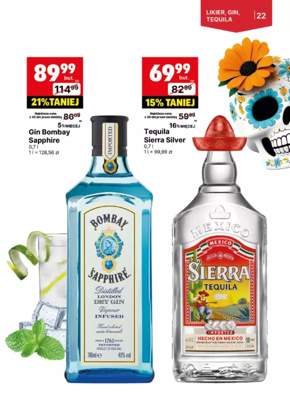 Delikatesy Centrum - gazetka promocyjna Gazetka alkoholowa  do niedzieli 25.05 - strona 22