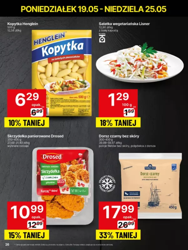Delikatesy Centrum - gazetka promocyjna Gazetka  do niedzieli 25.05 - strona 26