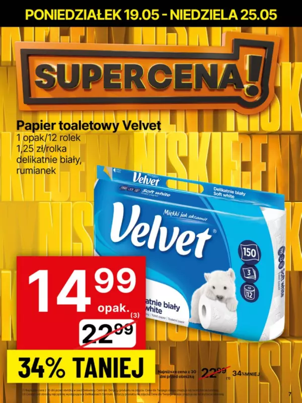 Delikatesy Centrum - gazetka promocyjna Gazetka  do niedzieli 25.05 - strona 7