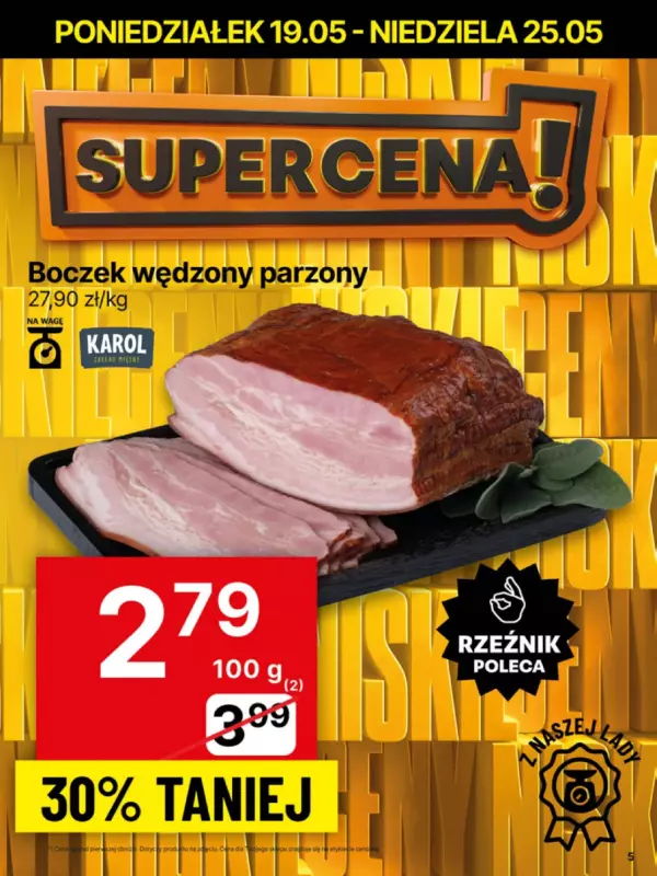 Delikatesy Centrum - gazetka promocyjna Gazetka  do niedzieli 25.05 - strona 5