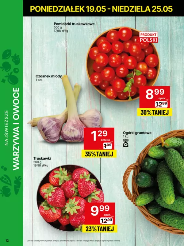 Delikatesy Centrum - gazetka promocyjna Gazetka  do niedzieli 25.05 - strona 12