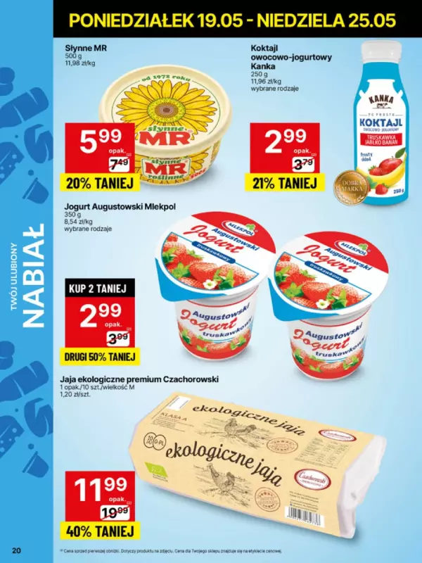 Delikatesy Centrum - gazetka promocyjna Gazetka  do niedzieli 25.05 - strona 20