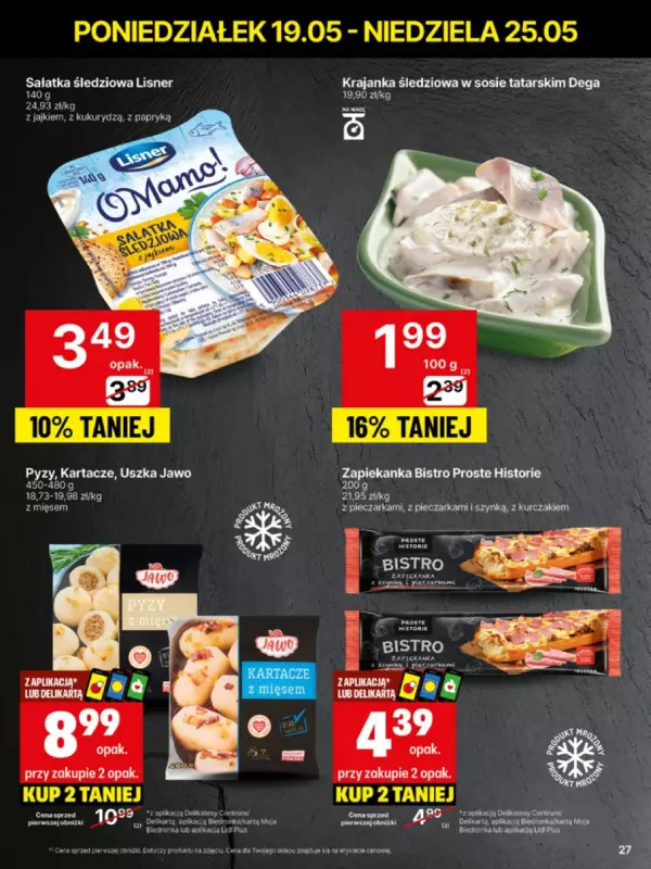 Delikatesy Centrum - gazetka promocyjna Gazetka  do niedzieli 25.05 - strona 27