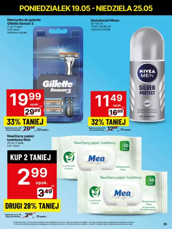 Delikatesy Centrum - gazetka promocyjna Gazetka  do niedzieli 25.05 - strona 35