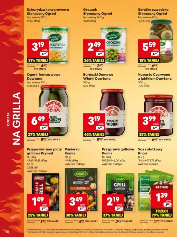 Delikatesy Centrum - gazetka promocyjna Gazetka Lada na Grilla  do soboty 31.05 - strona 38
