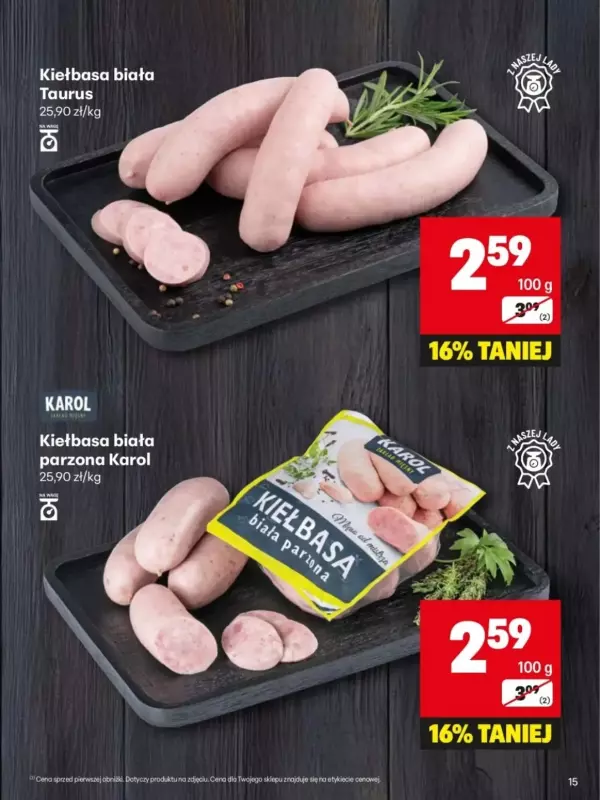 Delikatesy Centrum - gazetka promocyjna Gazetka Lada na Grilla  do soboty 31.05 - strona 15
