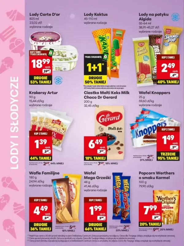 Delikatesy Centrum - gazetka promocyjna Gazetka Lada na Grilla  do soboty 31.05 - strona 34