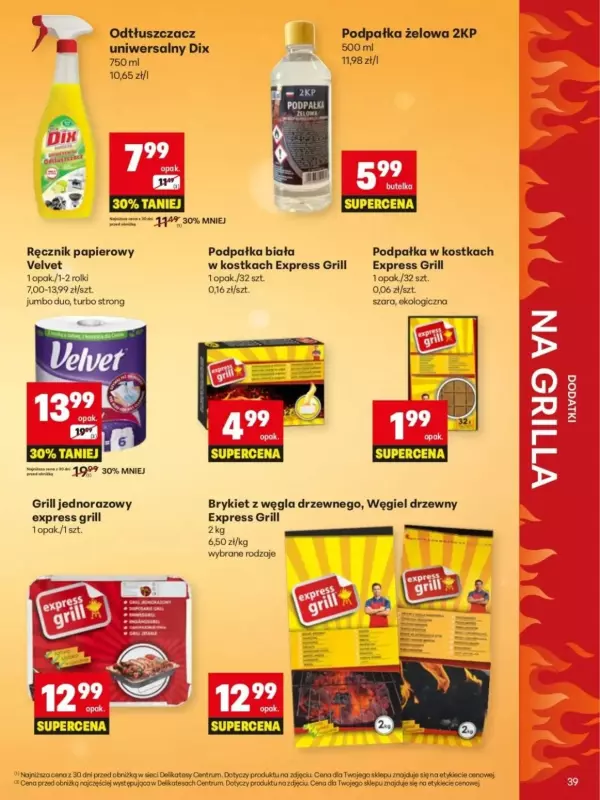 Delikatesy Centrum - gazetka promocyjna Gazetka Lada na Grilla  do soboty 31.05 - strona 39