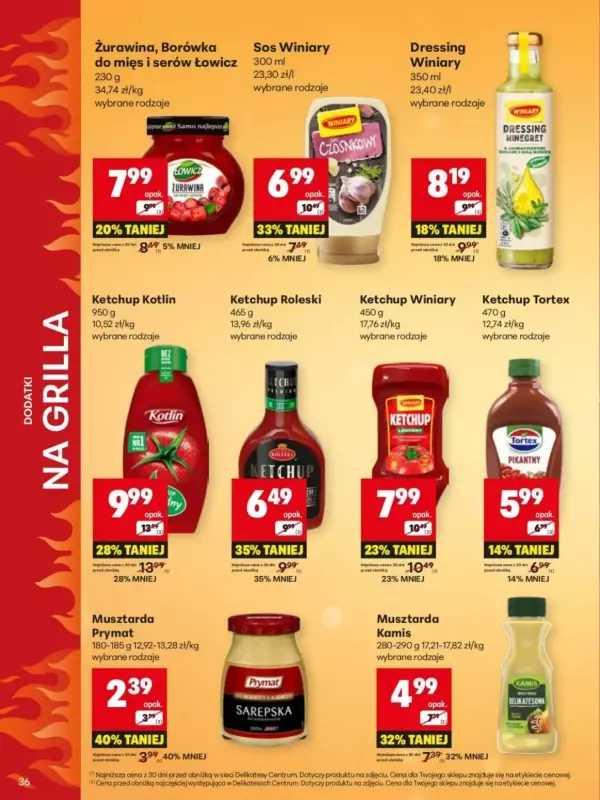 Delikatesy Centrum - gazetka promocyjna Gazetka Lada na Grilla  do soboty 31.05 - strona 36