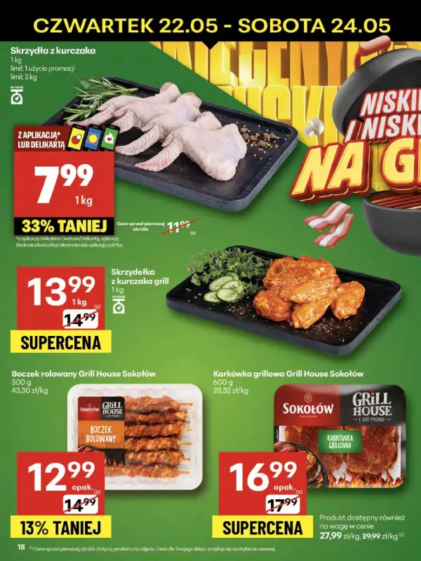 Delikatesy Centrum - gazetka promocyjna Gazetka od czwartku 22.05 do środy 28.05 - strona 18
