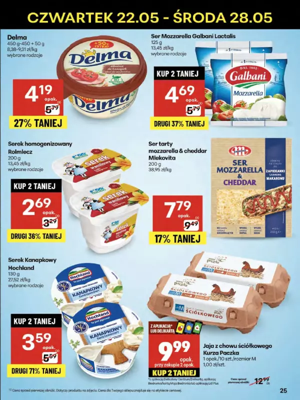 Delikatesy Centrum - gazetka promocyjna Gazetka od czwartku 22.05 do środy 28.05 - strona 25