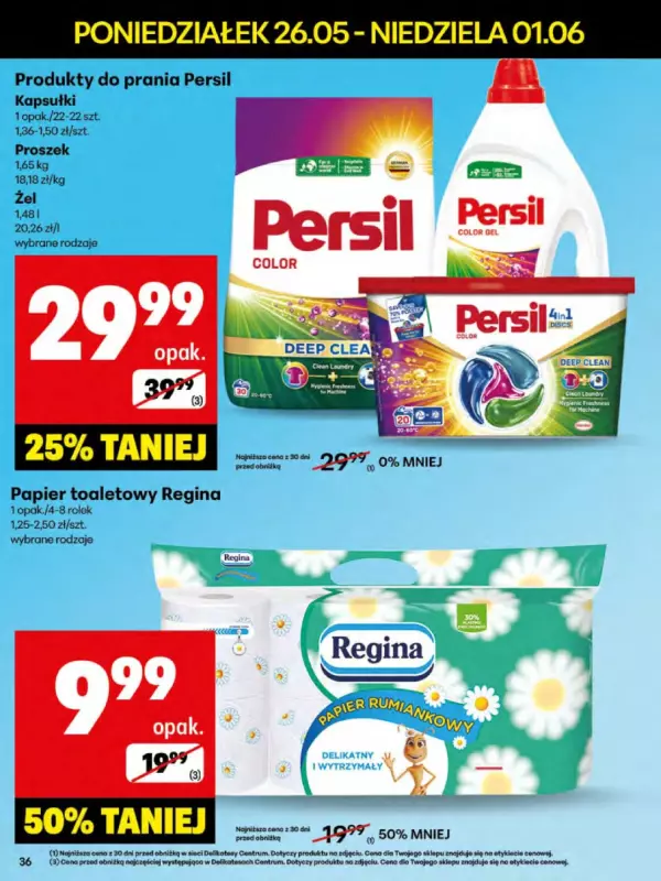 Delikatesy Centrum - gazetka promocyjna Gazetka od poniedziałku 26.05 do niedzieli 01.06 - strona 36