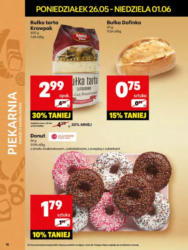 Delikatesy Centrum - gazetka promocyjna Gazetka od poniedziałku 26.05 do niedzieli 01.06 - strona 18