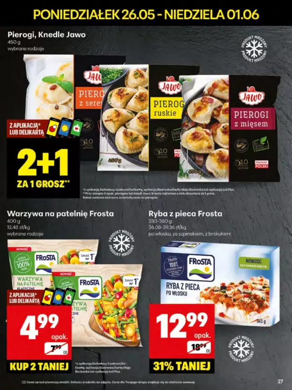 Delikatesy Centrum - gazetka promocyjna Gazetka od poniedziałku 26.05 do niedzieli 01.06 - strona 27