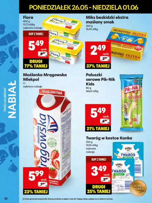 Delikatesy Centrum - gazetka promocyjna Gazetka od poniedziałku 26.05 do niedzieli 01.06 - strona 20