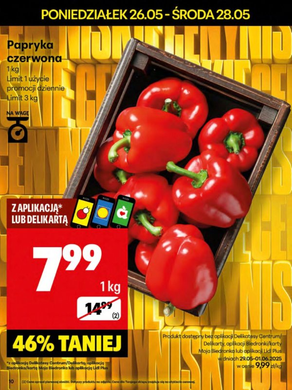 Delikatesy Centrum - gazetka promocyjna Gazetka od poniedziałku 26.05 do niedzieli 01.06 - strona 10