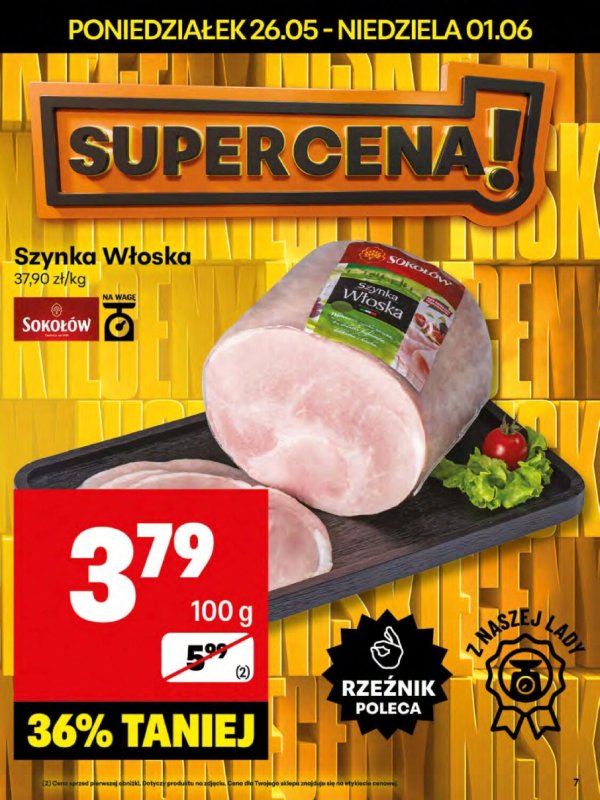 Delikatesy Centrum - gazetka promocyjna Gazetka od poniedziałku 26.05 do niedzieli 01.06 - strona 7