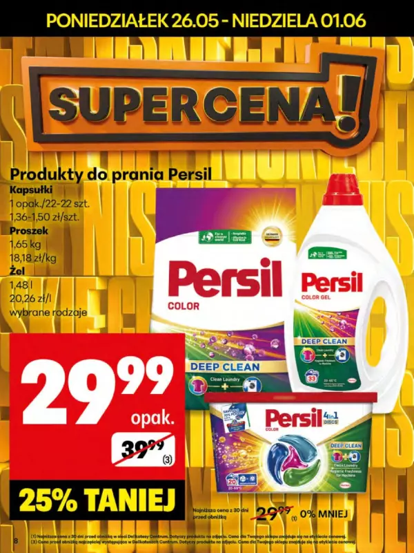 Delikatesy Centrum - gazetka promocyjna Gazetka od poniedziałku 26.05 do niedzieli 01.06 - strona 8