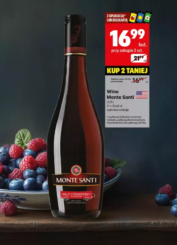 Delikatesy Centrum - gazetka promocyjna Gazetka alkoholowa od poniedziałku 26.05 do niedzieli 08.06 - strona 8