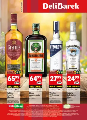 Delikatesy Centrum - gazetka promocyjna Gazetka alkoholowa od poniedziałku 26.05 do niedzieli 08.06