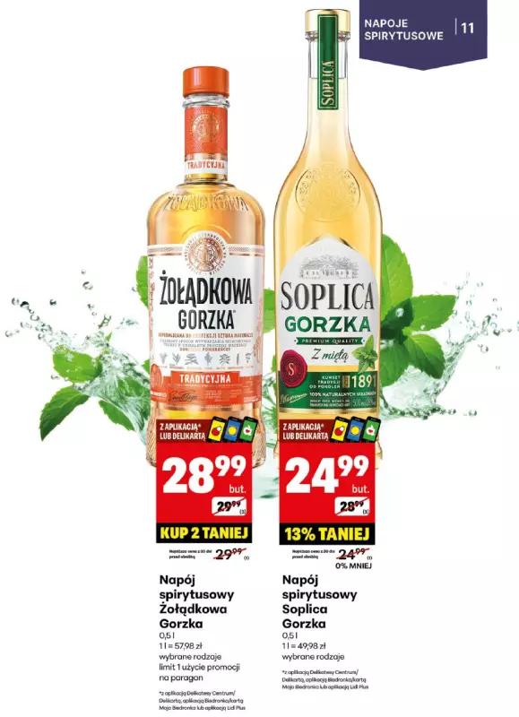 Delikatesy Centrum - gazetka promocyjna Gazetka alkoholowa od poniedziałku 26.05 do niedzieli 08.06 - strona 11
